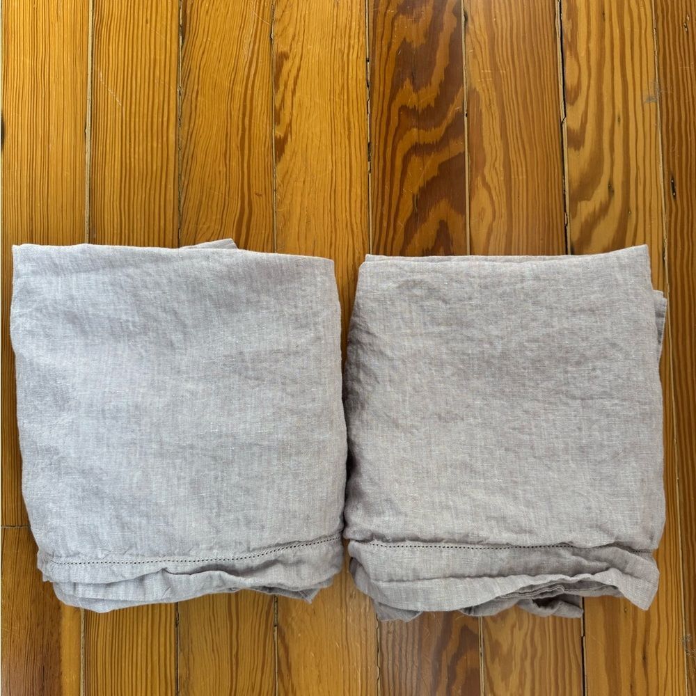 Pottery Barn Linen Pillow Shams